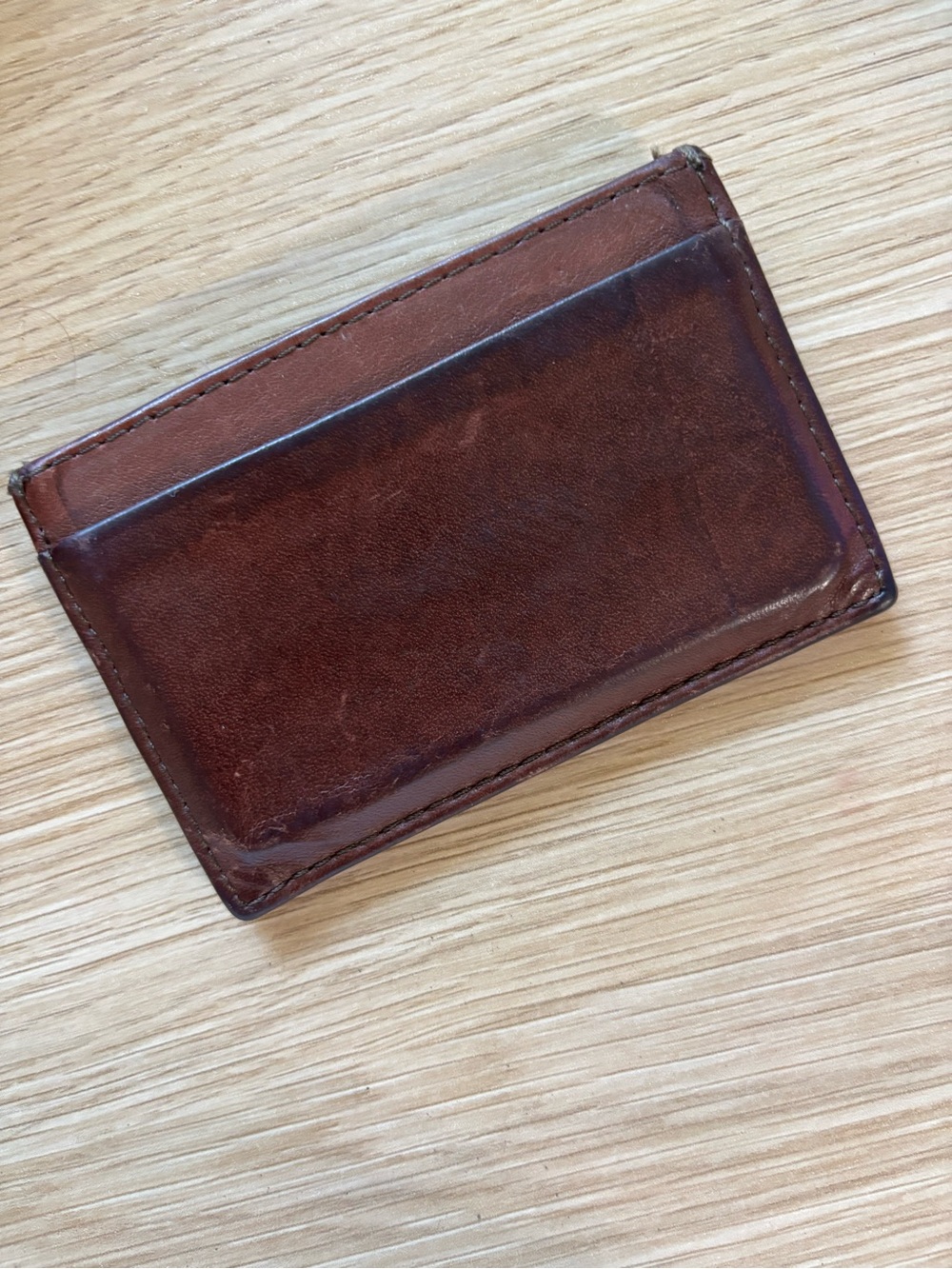 Tecovas Calfskin Leather Card Case - Picture 2 of 3